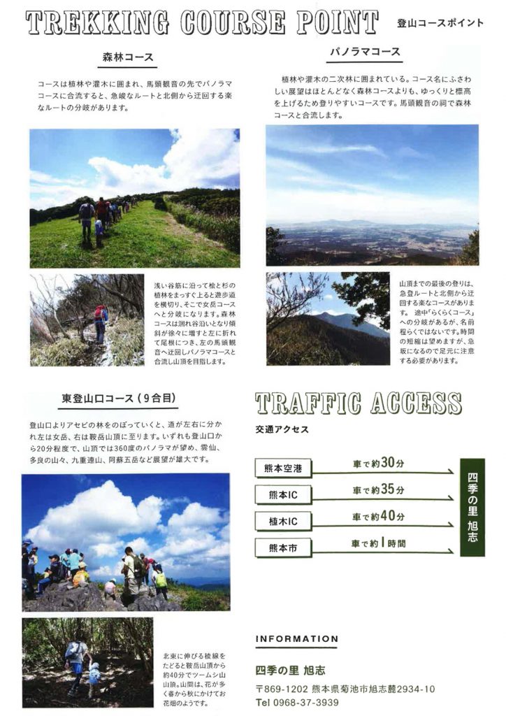 鞍岳登山マップ